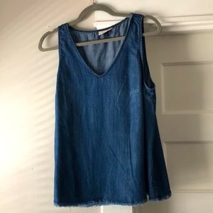 Denim tank